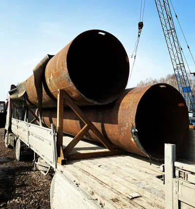 Фото №0 Труба ЭСВ 1420х15,7 восстановленная (из-под газа)