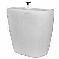 фото Бачок пластиковый нижн. тип -4 без полочки (шток) бок. подв. арт. 207