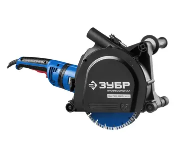 фото Электрический штроборез ЗУБР ПРОФЕССИОНАЛ ЗШ-П65-2600 ПВСТК (230мм)
