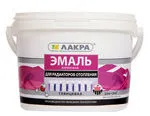фото Эмаль акрил. для радиаторов отопления ЛАКРА Бел глянцевая 0,9кг