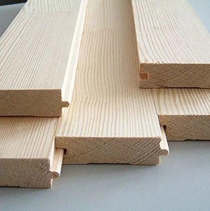 Фото №0 Доска пола хвойных пород сорт АВ 28х120х6000 мм шпунтованная