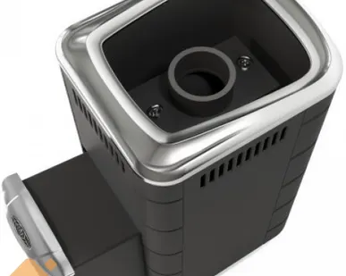 фото Печь ТМФ Каронада XXL Heavy Metal (антрацит, ДН, арт. 35601)