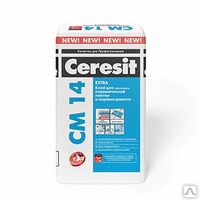фото ЦЕРЕЗИТ CM14 Клей для плитки (25кг)