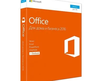 фото Программный продукт Microsoft Office 2016 для дома 
и бизнеса 2016, BOX