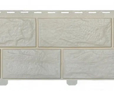 фото Формованный сайдинг Альта-Профиль Камень Вулканический цвет Перлит