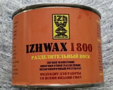 фото Воск разделительный IZHWAX-1800 банка 500 гр