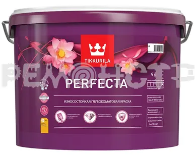 фото Краска вд интер  9 л гл/мат Tikkurila PERFECTA (1) база А П АР