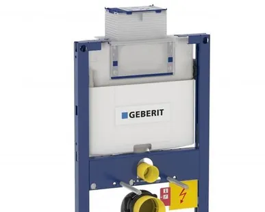 фото Монтажный элемент для подвесного унитаза, H82, Geberit Duofix Omega 12 см 1