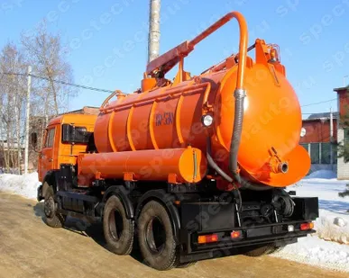 фото Почасовая аренда вакуумного ассенизатора от собственника