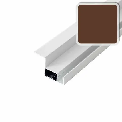 Фото №0 Профиль антимоскитный внутренний 27х10мм, кор 5,8м