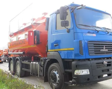 фото Автотопливозаправщик 46523 на шасси МАЗ-6312B5-456-012 (17 м3, 3 отс)