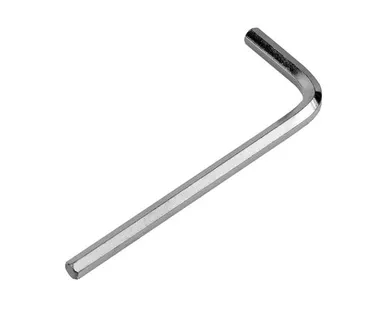 фото Ключ имбусовый HEX, 4мм, 45, закаленный никель, СИБРТЕХ, 1 шт