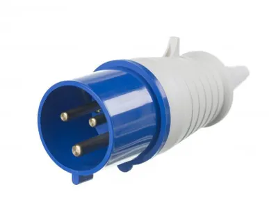 фото Вилка переносная 023 32А 2P+PE 220В IP44 ВП-102 DEKraft 26004DEK