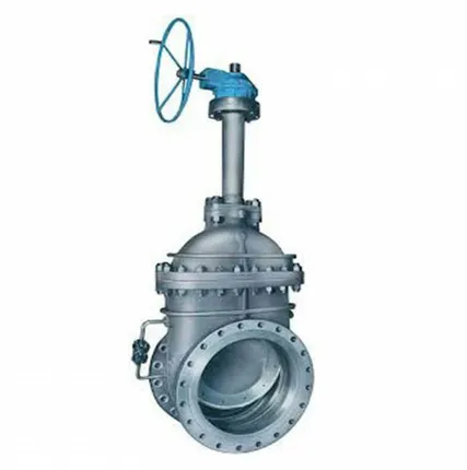 Фото №0 30с564нж Задвижка клиновая литая с выдвижным шпинделем фланцевая с редуктором