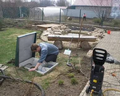 фото Установка автономной канализации