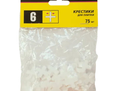 фото Крестики STAYER для кафеля 6 мм 75шт (20) 3380-6