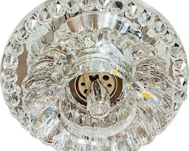 фото Софит FERON JD125 35W+3W 94х57мм прозр. (со светодиодной подсветкой) (-) н