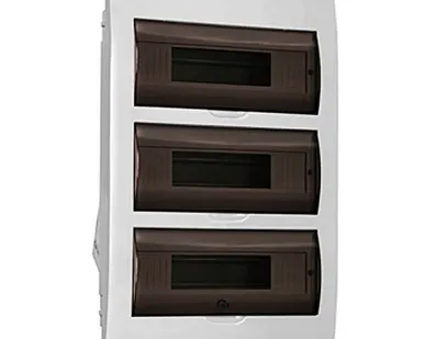 фото Щит ЩРв-П-36 проз/дв IP40 бел IEK