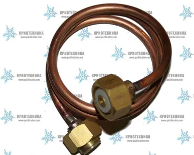 фото Змеевик рамповый медный G3/4-G3/4 с фильтром