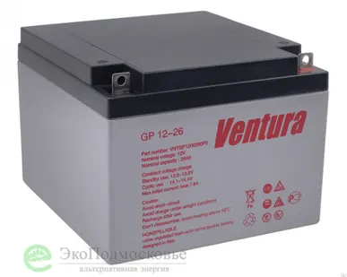 фото Аккумулятор Ventura GP 12-26
