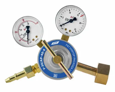 фото ПТК У-30/АР-40-5, Регулятор расхода газа с манометрами (001.010.606)