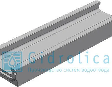 фото BGF Мелкосидящий лоток DN100, h 60, ширина 140, без уклона