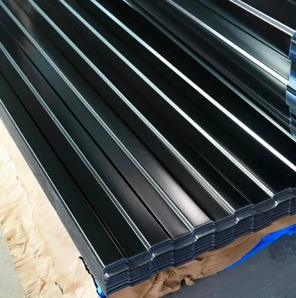 Фото №0 Профлист С-8 / черный / 0.6 мм. - RAL 9005 / Глубокий черный - Глянцевая - с ЛКП - Первый - С-8 - Стандартные - Розница