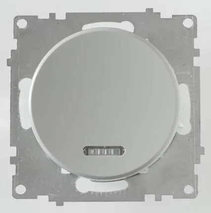 Фото №0 Механизм выключателя 1-кл. СП Florence 10А IP20 с подсветкой сер. 1E31701302 OneKeyElectro 2172847