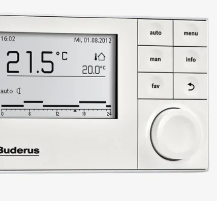 Фото №0 Пульт управления BUDERUS RC310 White для Logamatic EMS Plus