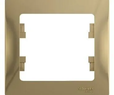 фото Рамка 1-м Glossa титан SE GSL000401