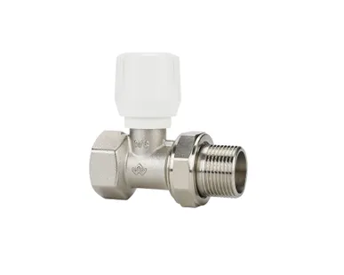 фото Клапан ручной радиаторный прямой 3/4" н.р.-в.р. Varmega VM10103