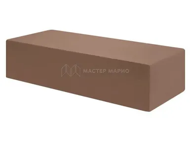 фото Кирпич лицевой силикатный «Шоколад» полнотелый Евро 0.7НФ