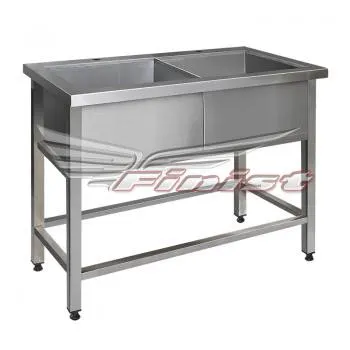 Фото №0 Ванна моечная ВМП-2 (1400х700х860)