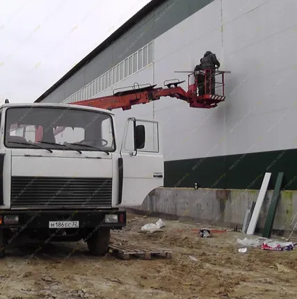 Фото №5 Аренда автовышки (автогидроподъемника) ГРИНМАШ ПСС-131.18Э, Брянск