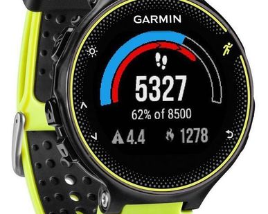 фото Forerunner 230 желто-черные. умные часы