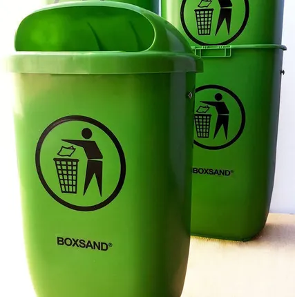 Фото №0 УРНА BOXSAND 60 ЛИТРОВ НАВЕСНАЯ СО СЪЕМНОЙ ЕМКОСТЬЮ.