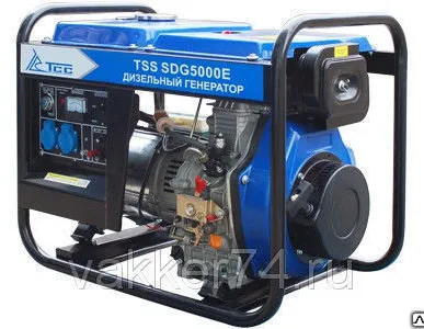 фото Дизельный генератор TSS SDG 5000 SE 5 кВт (АВР) (кожух, автозапуск) 220В 1