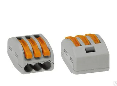 фото Клемник WAGO 222-413 3вых.