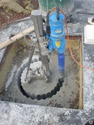 Фото №0 Алмазное (сверление) бурение