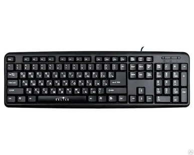 фото Клавиатура проводная Oklick 180M, USB, Black