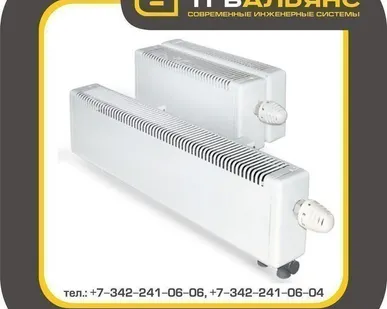 фото Конвектор Izoterm РКН-125 с бок. подв., настенный