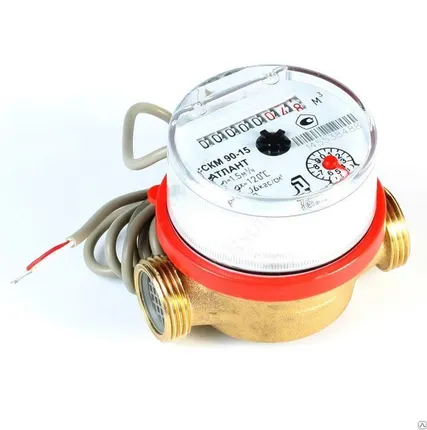 Фото №0 Счетчик воды DECAST METRONIC унив. ВСКМ 90-15ДГ с импульсным вых., L=80 мм