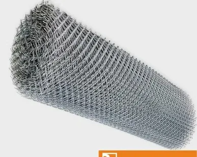 фото Сетка Рабица оцинкованная 35х35х1,6 мм в рулоне 1,5х10 м