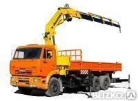 Фото №0 Манипулятор КАМАЗ в аренду