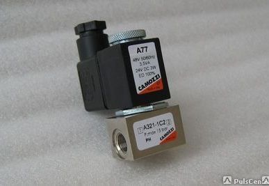 фото Пневмораспределитель CAMOZZI А321-1С2 (2/2 с эл.магнитом 48V AC, 24V DC)