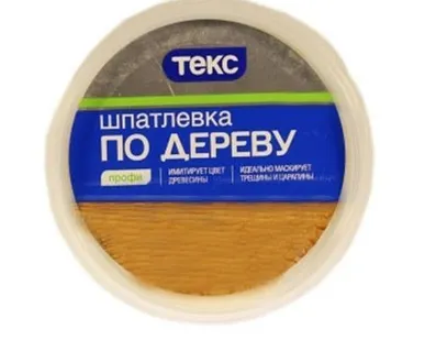 фото ТЕКС Шпаклевка по дереву РЕ-ФАЙН белая (0,25кг)