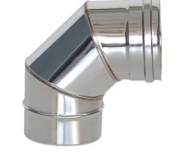 фото Дымоходы Теплов и Сухов Отвод 87* ОМ-Р 430-0.8 D180 (3S)