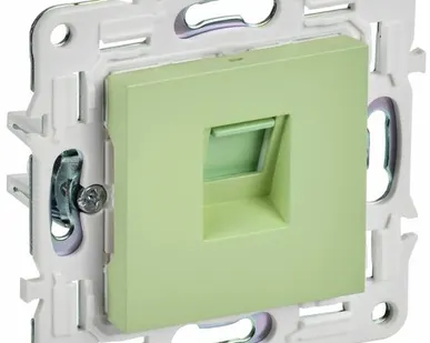 фото SKANDY Розетка компьютерная RJ45 кат.5E SK-K01G мятный IEK