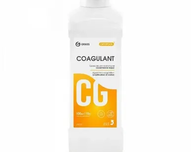 фото Средство для коагуляции (осветления) воды CRYSPOOL Coagulant (GRASS) 1л