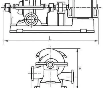 фото Насос ЦН400-210 с эл. двиг. 400кВт/1500 об., 6кВ
